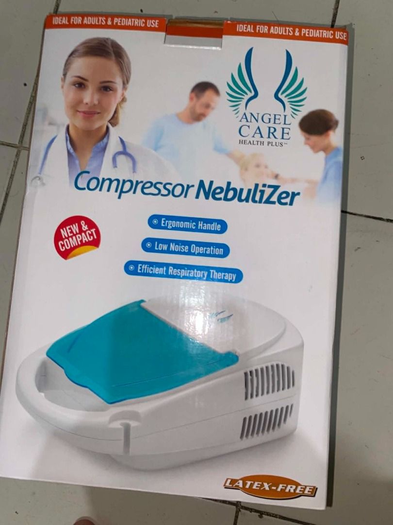 Angel Care Health Plus Compressor Nebulizer (Category: Medical Supplies & Tools) located in Caloocan City. Submitted by luckycrystal.ddd7f2 (Listing ID 1447773109, Image 1). Description: ✅ Brand new, never used ✅ Complete with original box ✅ Ideal for children and adults .