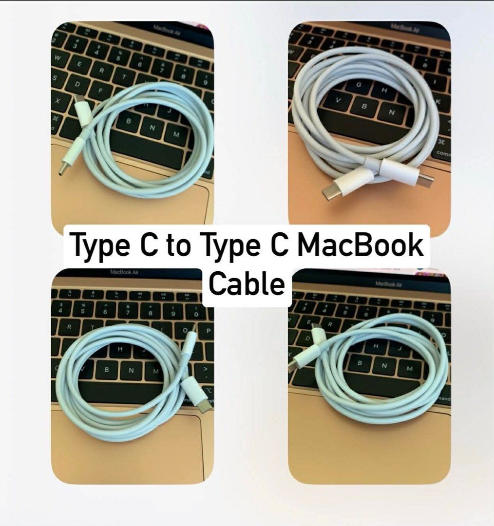 Apple MacBook Type C MacBook Cable (2m) (Category: Chargers & Cables) located in San Juan City. Submitted by ph_gadgets_hub (Listing ID 1447837807, Image 1). Description: 💯% apple accessories😍 💯% data sync supported 💯% MFM Certified 💯% brand new WE ARE STILL ON SALE‼️ ₱700 Type C To Type C MacBook Cable (2m) USB-C to USB-C Cable (2m)❤️ also available: ₱1,000 30W USB-C Power Adapter ₱1,300 61W USB-C Power Adapter ₱1,600 87W USB-C Power Adapte