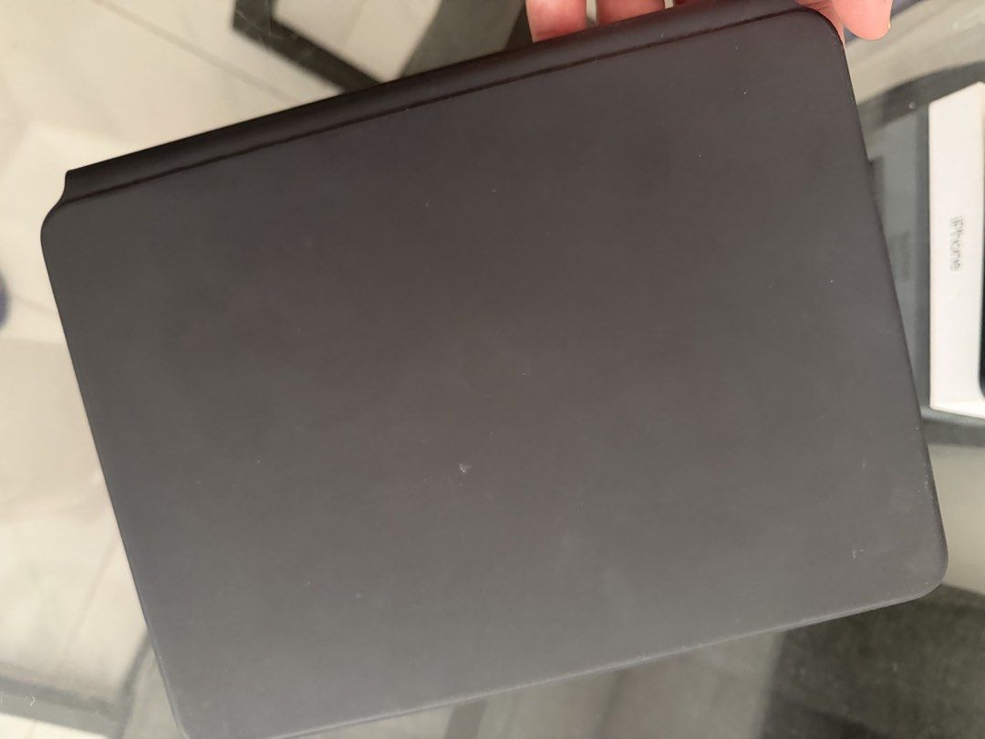Apple Magic Keyboard for iPad Pro 11-inch (3rd Gen) (Category: Cases & Sleeves) located in Manila. Submitted by nigek (Listing ID 1447732223, Image 2). Description: - Black Magic Keyboard for iPad Pro 11-inch - Magnetic attachment - Built-in trackpad - Comfortable typing experience - Enhances productivity on the go.