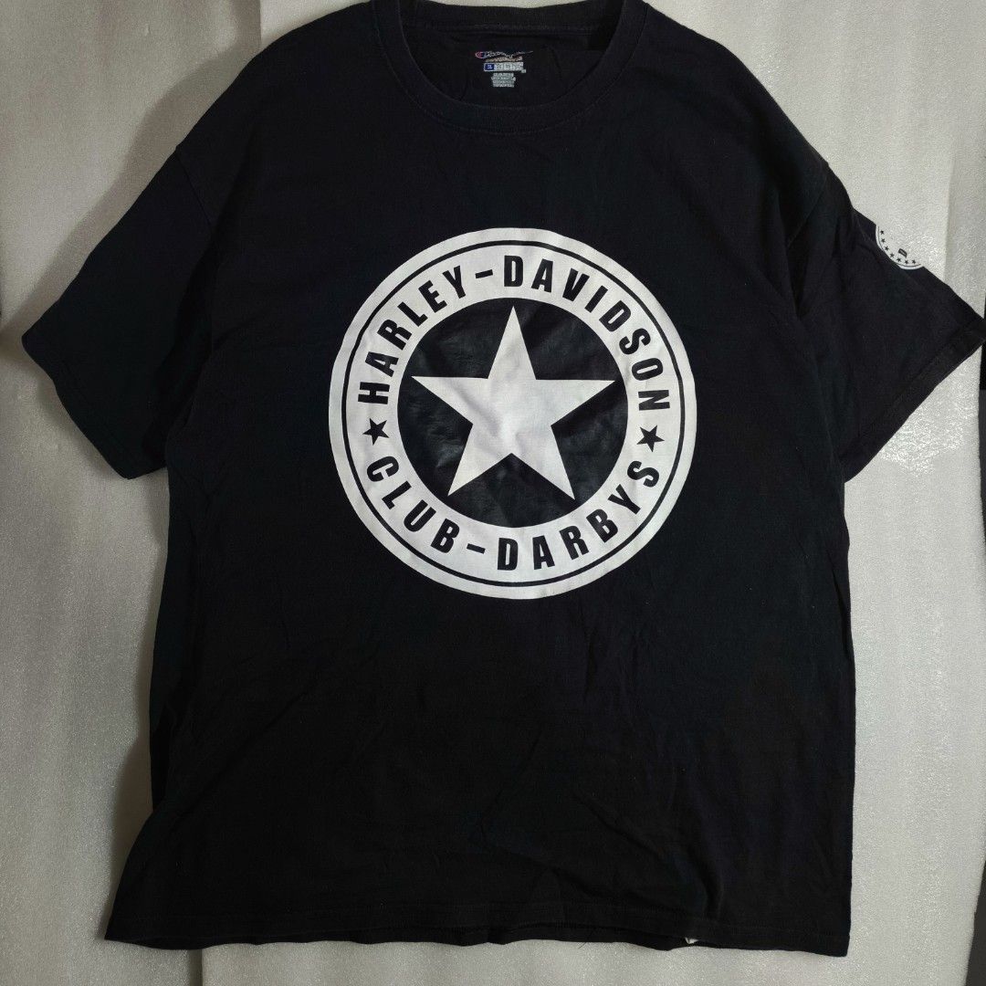 Black Champion Harley Davidson Shirt (Category: Tshirts & Polo Shirts ) located in Valencia. Submitted by ajax.arrow (Listing ID 1447857151, Image 2). Description: - 23.5" W x 29".
