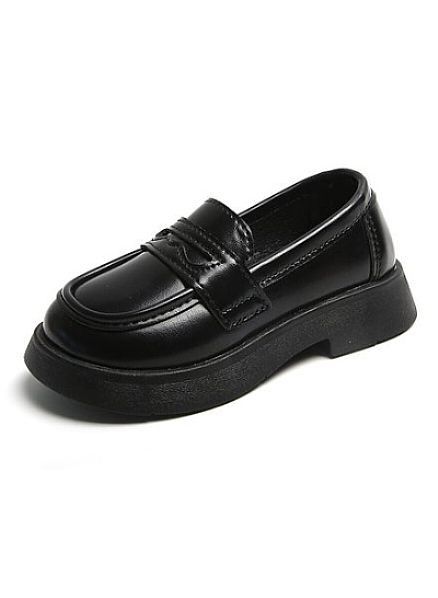 Black Platform Loafers - 20cm insole size 34 (Category: Loafers) located in Quezon City. Submitted by ana-chan (Listing ID 1447680637, Image 1). Description: Platform loafers. Classic penny loafer style, great for school or casual wear. Used for 2mos..