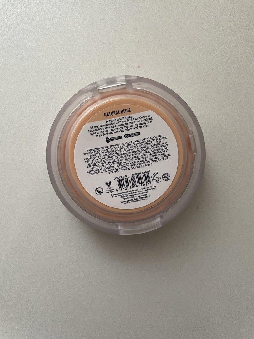 BYS Cushion foundation - natural beige (Category: Makeup) located in Manila. Submitted by shopby_you (Listing ID 1447707340, Image 2). Description: .