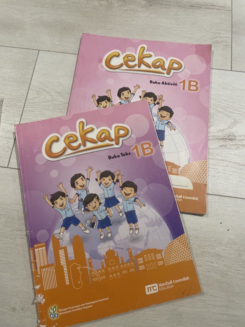 Cekap Malay Language for Primary Schools Textbook & Activity Book 1B (Category: Textbooks) located in Kuala Lumpur. Submitted by truetiger_b2da1f (Listing ID 1447820601, Image 1). Description: - Cekap Malay Language Textbook (ISBN:978-981-44-2638-1) & Activity Book (ISBN: 978-981-44-2639-8) - Suitable for Primary School Level 1B - Ideal for learning Bahasa Melayu - Includes both textbook and activity book - Covers have some wear and tear (please 