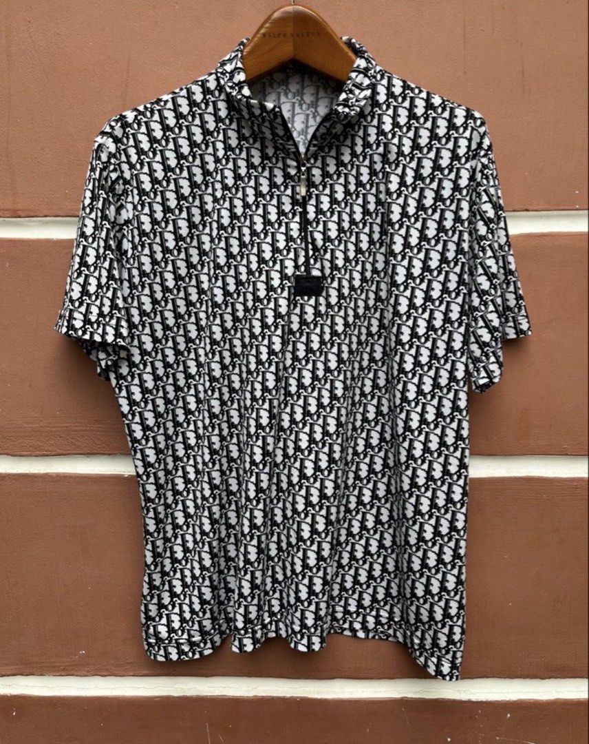 Christian dior monogram polo shirt (Category: Luxury Apparel) located in Cavite. Submitted by ohmie23 (Listing ID 1447838015, Image 1). Description: Christian dior monogram polo shirt Dimention 25 x 23.5 inch cut tag.
