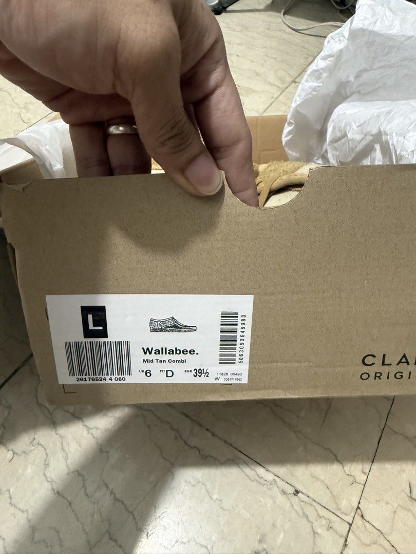 Clark Wallabee (Category: Casual Shoes) located in Manila. Submitted by razbeh (Listing ID 1447811697, Image 2). Description: Mid Tan Color Size 7 mens. .
