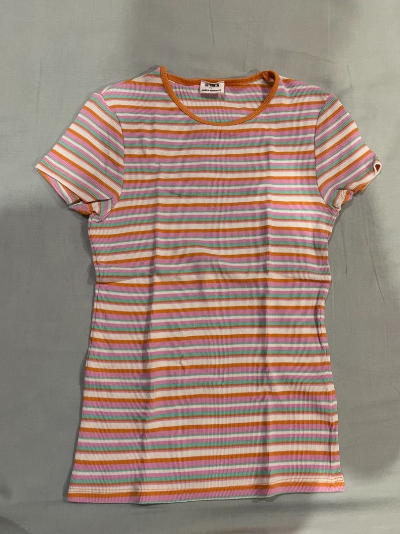 Cotton On Striped Ribbed Shirt (Category: Shirts) located in Paranaque City. Submitted by declutteringtherapy (Listing ID 1447862537, Image 1). Description: - bought this in australia! - this was not used! 💸 payment through gcash or bank transfer 🚚 delivery through lalamove/grab or j&t.