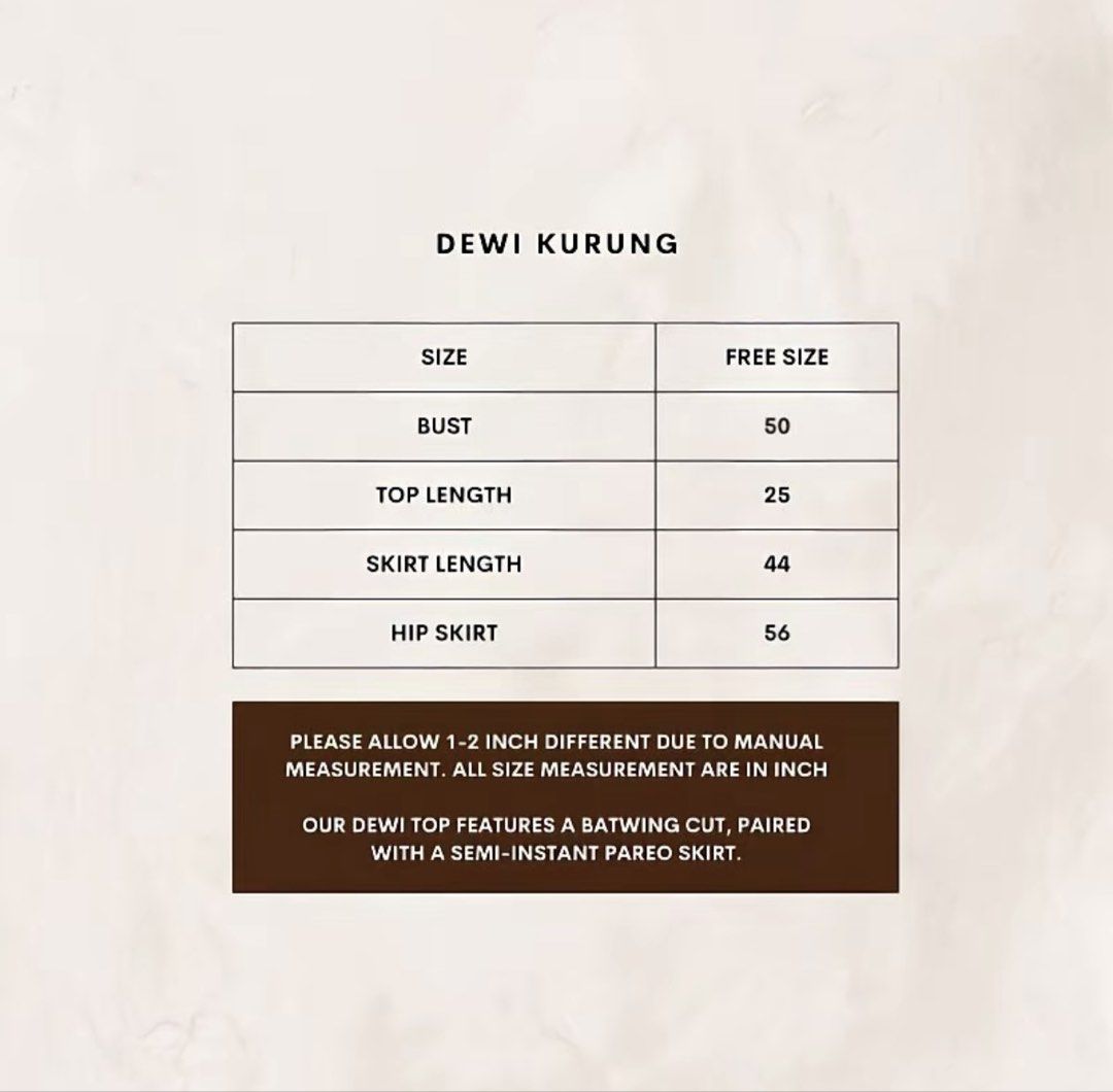Dewi Kurung - Ivory (Category: Traditional & Ethnic wear) located in Sungai Petani. Submitted by prelovedbyumied (Listing ID 1447801117, Image 2). Description: Dewi Kurung Raya Collection from Dahlia RTW.