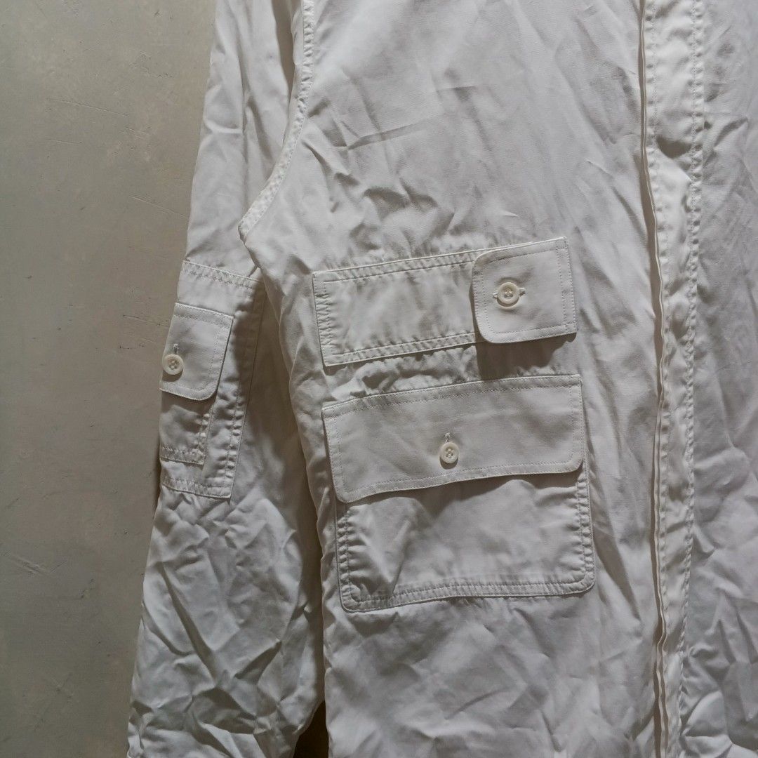 Dior White LongSleeve Left Pocket (Authentic) (Category: Tshirts & Polo Shirts ) located in Malasiqui. Submitted by drie_findss (Listing ID 1447685416, Image 3). Description: Dior White LongSleeve Left Pocket (Authentic) ‎_______________________ ‎Size: 37 on tag ‎(Measured by Inches) ‎Width: 17.5 ‎Length: 28 ‎Shoulder: 16 ‎Sleeve: 22 ‎Condition: EXCELLENT ‎Color Rate: 10/10 ‎Issue: None ‎_______________________ ‎ ‎Color may vary due to lightning 