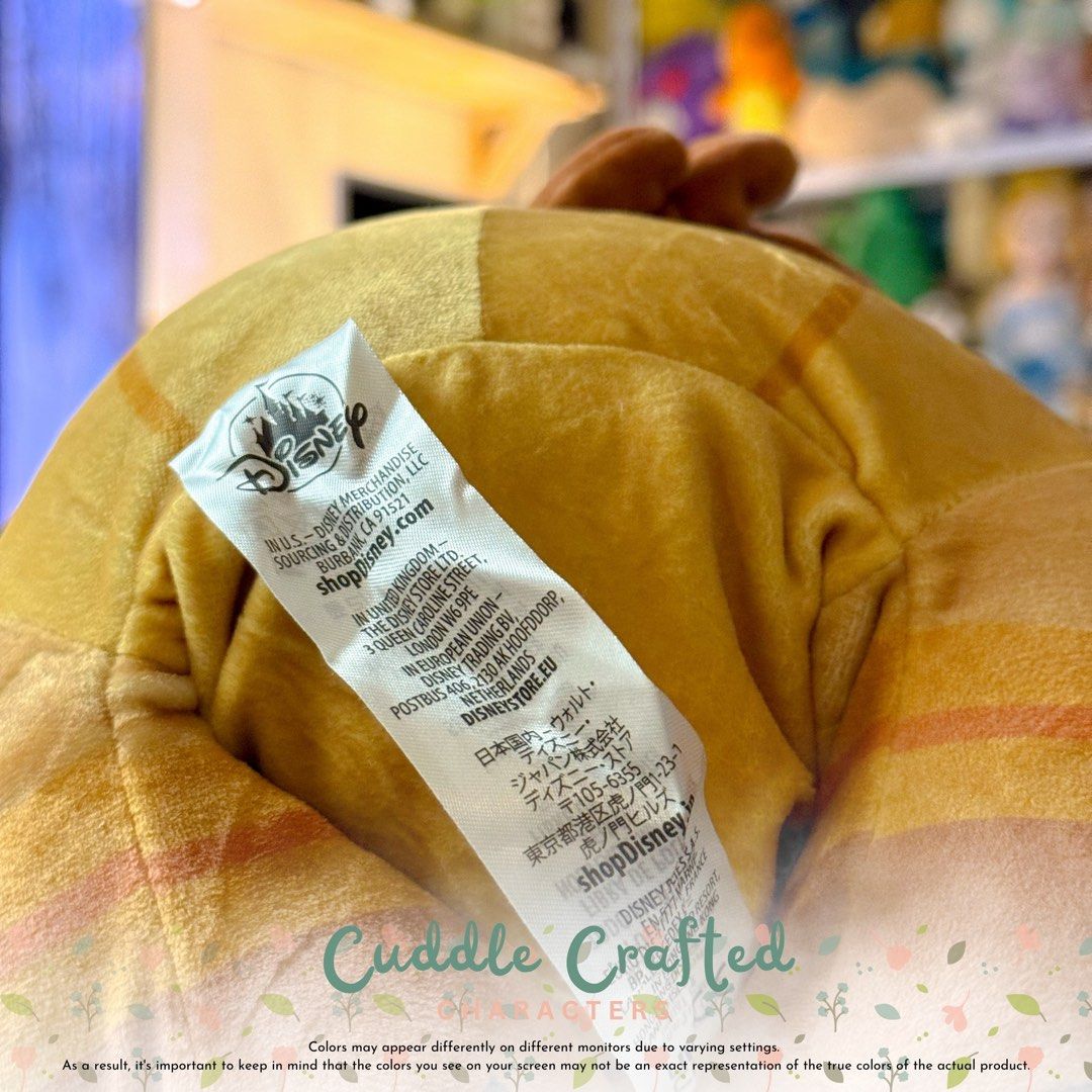 Disney Store - Cuddleez, Valentino Plush (Category: Plushies & Soft Toys) located in Borongan. Submitted by cuddlecraftedcharacters (Listing ID 1447772929, Image 3). Description: THINGS TO NOTE BEFORE MAKING A PURCHASE: **PRICES ARE NO LONGER NEGOTIABLE | NO BUNDLE PRICE | NO MORE HAGGLING **PLEASE MANAGE YOUR EXPECTATIONS - THESE ARE ALL THRIFTED ITEMS **straight from the box - NEED WASH ⚠️ Some items’ authenticity cannot be guaranteed. Please r
