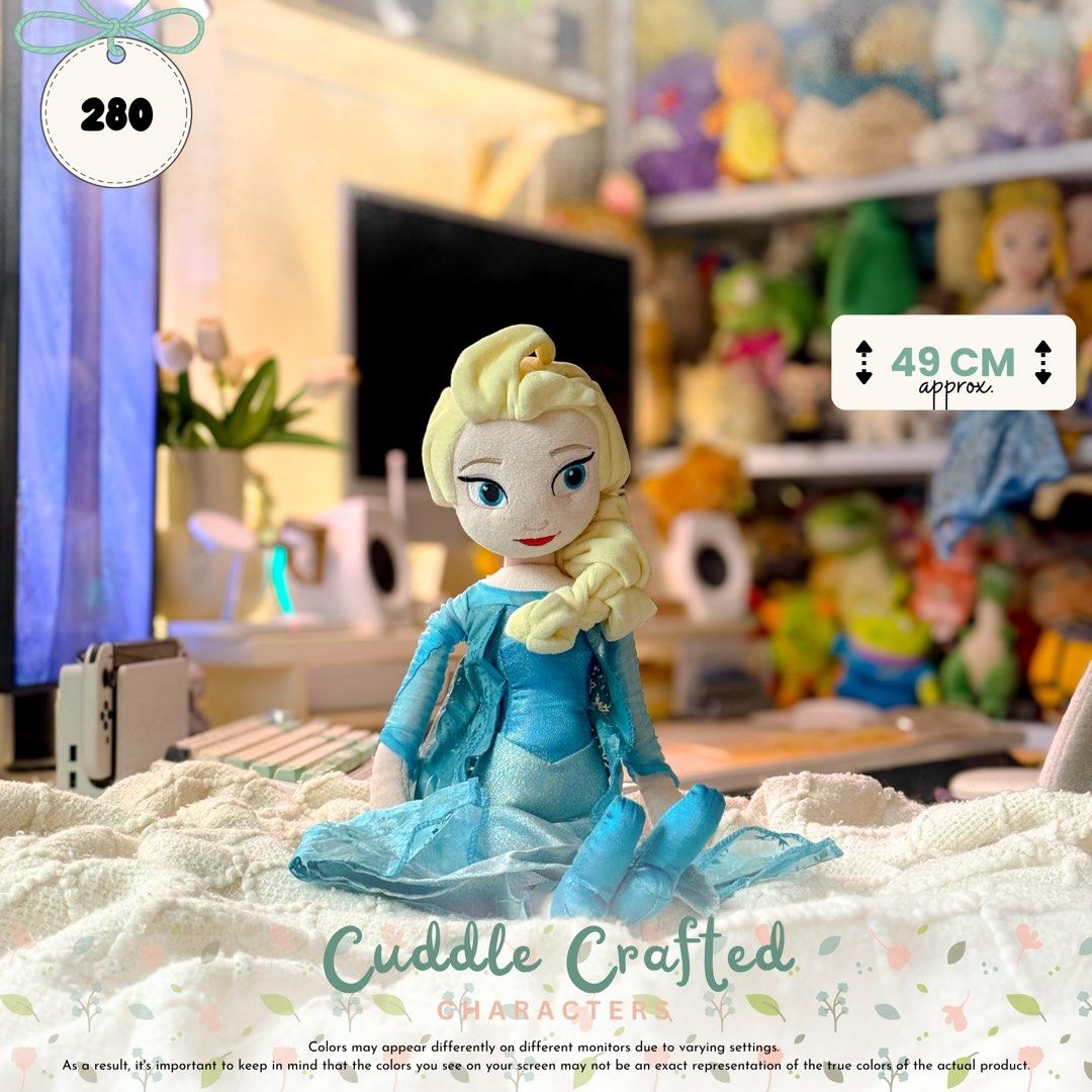 Disney Store - Frozen, Elsa (Category: Babies & Kids Fashion) located in Borongan. Submitted by cuddlecraftedcharacters (Listing ID 1447775464, Image 1). Description: THINGS TO NOTE BEFORE MAKING A PURCHASE: **PRICES ARE NO LONGER NEGOTIABLE | NO BUNDLE PRICE | NO MORE HAGGLING **PLEASE MANAGE YOUR EXPECTATIONS - THESE ARE ALL THRIFTED ITEMS **straight from the box - NEED WASH ⚠️ Some items’ authenticity cannot be guaranteed. Please review all ph