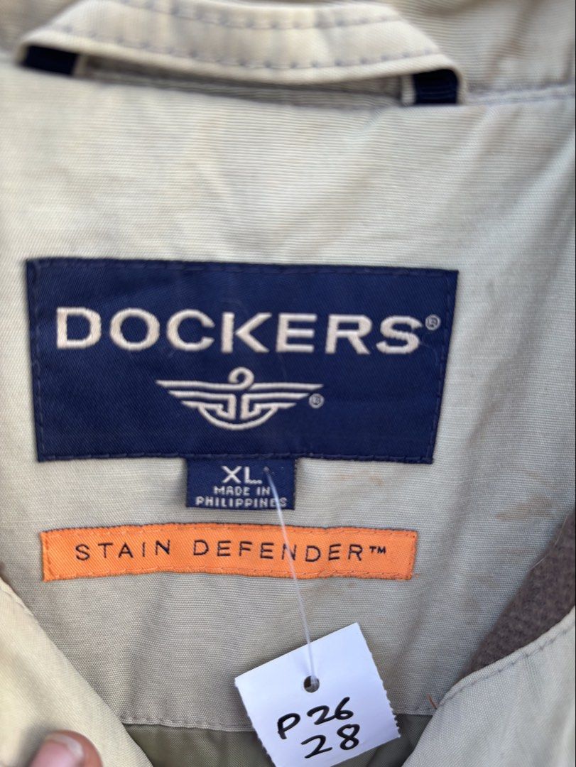 Dockers by Levis Workwear Jacket (Category: Coats, Jackets and Outerwear) located in Paka. Submitted by selleralsobuyer (Listing ID 1447685733, Image 2). Description: 26/28 condition refer photos.