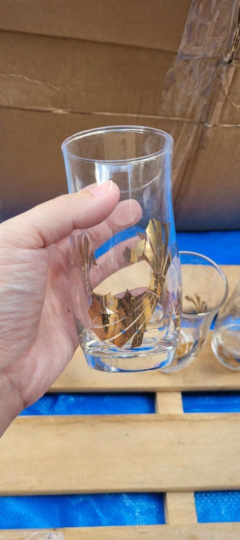 DRINKING GLASSES (Category: Other Kitchenware & Tableware) located in Sablan. Submitted by gongonshelley12 (Listing ID 1447815486, Image 2). Description: 150 ONLY SET OF 4 GLASS CUPS .