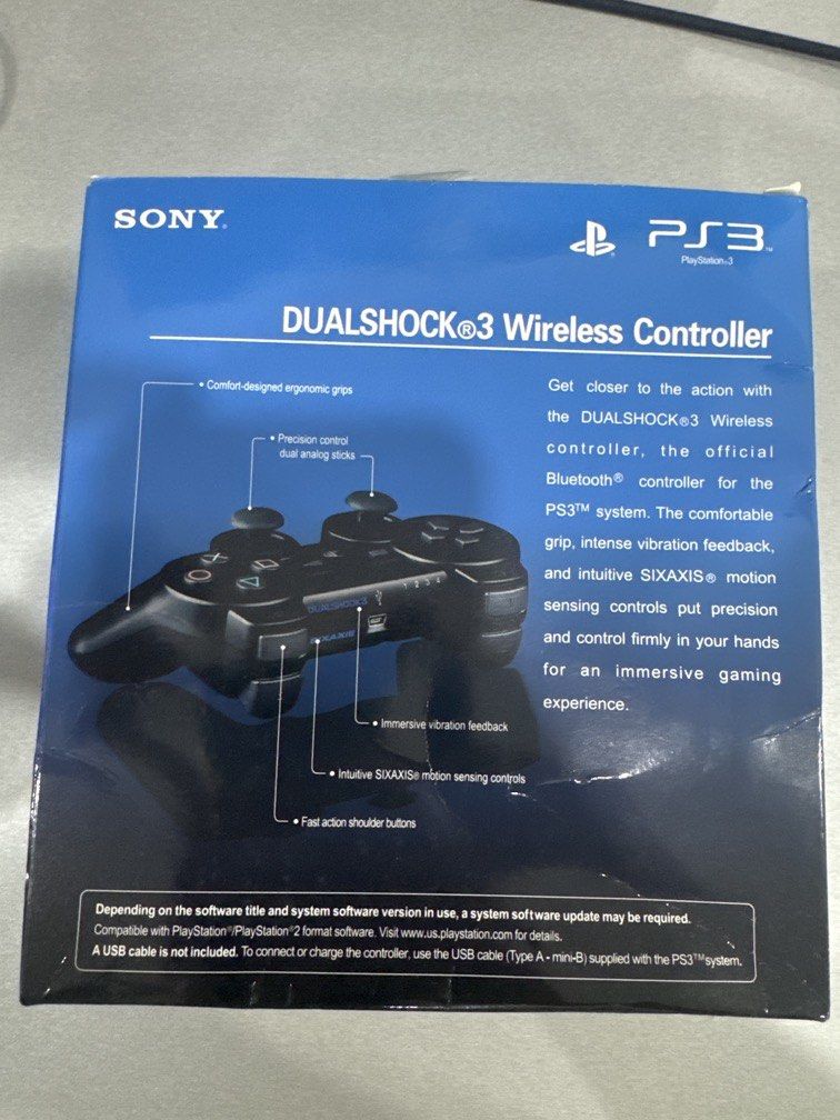 Dualshock 3 Controller (Category: Controllers) located in Subang Jaya. Submitted by chewchewchewchewchew (Listing ID 1447745790, Image 2). Description: Authentic product. Never used before, selling because it’s not compatible with my laptop.