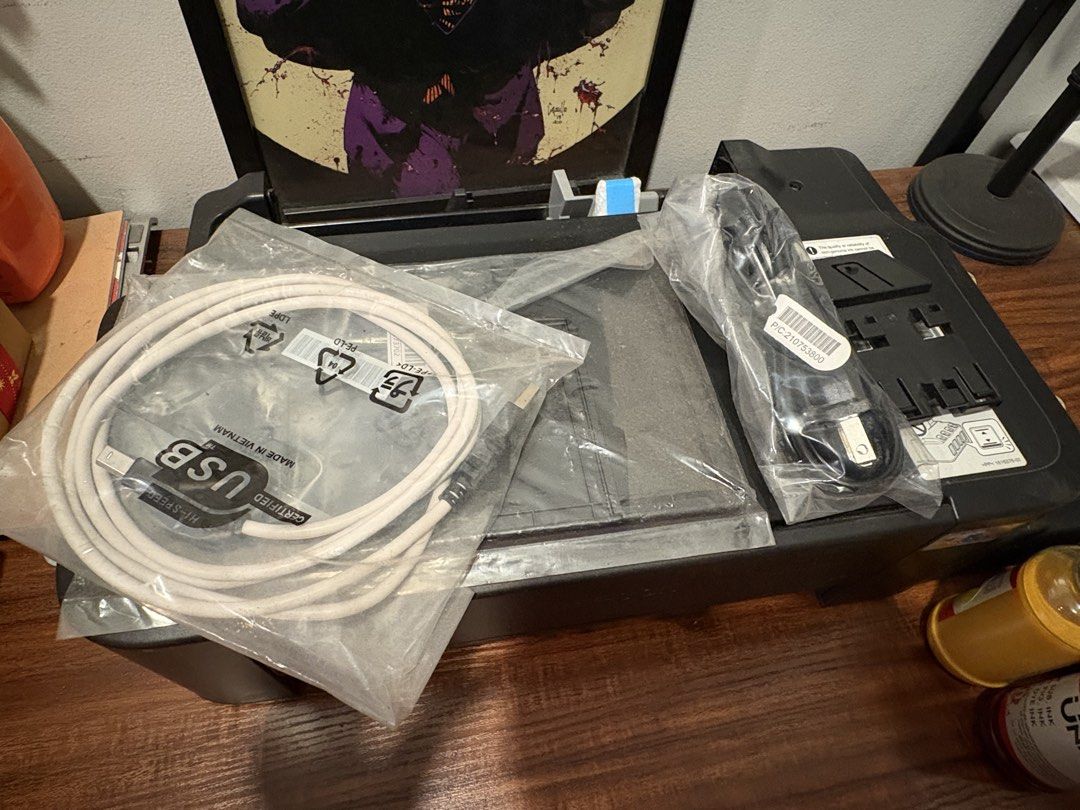 Epson L121 Sublimation/Pigment ink converted (Category: Printers, Scanners & Copiers) located in Quezon City. Submitted by nadz.b (Listing ID 1447799101, Image 3). Description: - Brand new - Includes USB cable and power cord - With 4 bottles of sublimation ink - Still with original box - Ready for a new home.