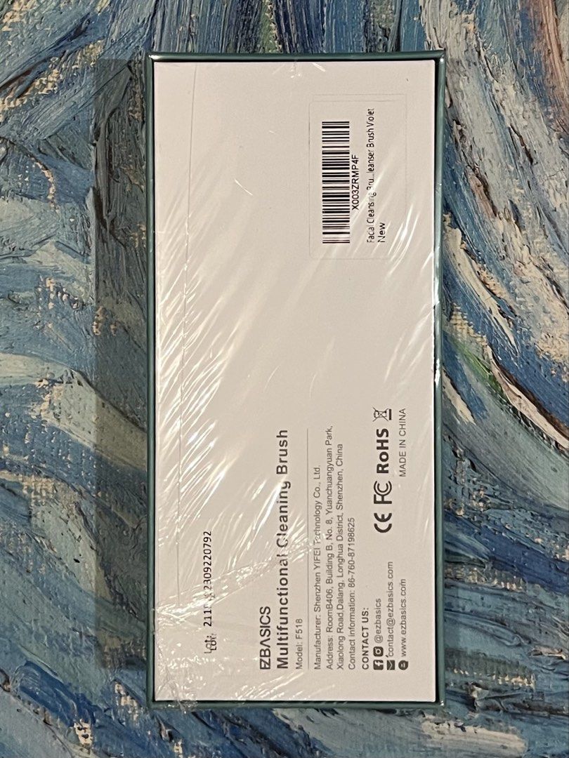EZBasics Facial Cleansing Brush (Category: Face Care) located in Quezon City. Submitted by katchierandomness (Listing ID 1447743229, Image 2). Description: Still sealed, rechargeable, waterproof, multifunctional, 3 levels of vibrations. You can pay via GCash, Maya or BPI QR code..