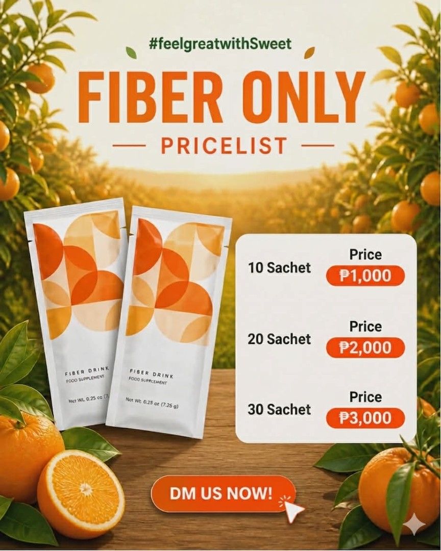 FIBER (Bios) Only (Category: Health Food, Drinks & Tonics) located in Binan City. Submitted by feelgreatwithsweet (Listing ID 1447841513, Image 1). Description: .