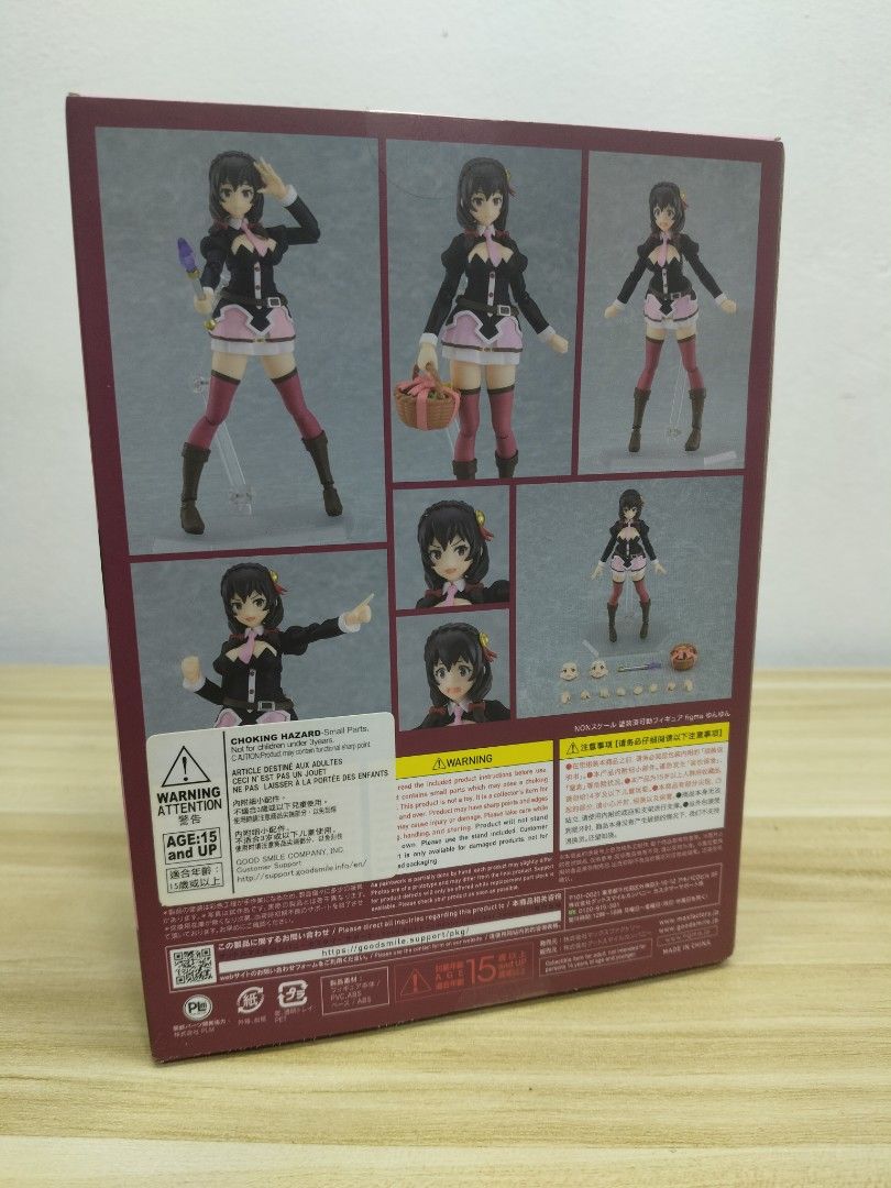 Figma 531 Yunyun konosuba (Category: Figurines & Statues) located in Caloocan City. Submitted by natsuhaus (Listing ID 1447738308, Image 2). Description: Figma Yunyun Konosuba MISB Box have minor dent but still unopened No issue with the figure, still sealed What you see is what you get Can send more photos before shipping Meetup Location: Pedro Gil Station LRT 1 Please be reasonable with your offer..