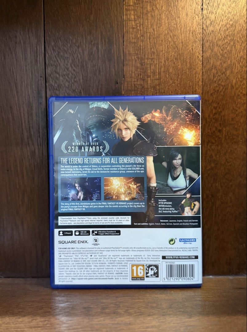 Final Fantasy VII Remake Intergrade (R2) (Category: PlayStation) located in Gapan. Submitted by andiefreude (Listing ID 1447838504, Image 2). Description: Condition: ❕Kindly refer to the pictures. ❕No glaring flaws. Additional details: • Disc has only been inserted once or twice briefly to install the game. • The code for “EPISODE INTERmission” is still valid (as it was never redeemed). MOP: GCash/RCBC Online MOD: LBC only ❗️ ❕Payment must be mad