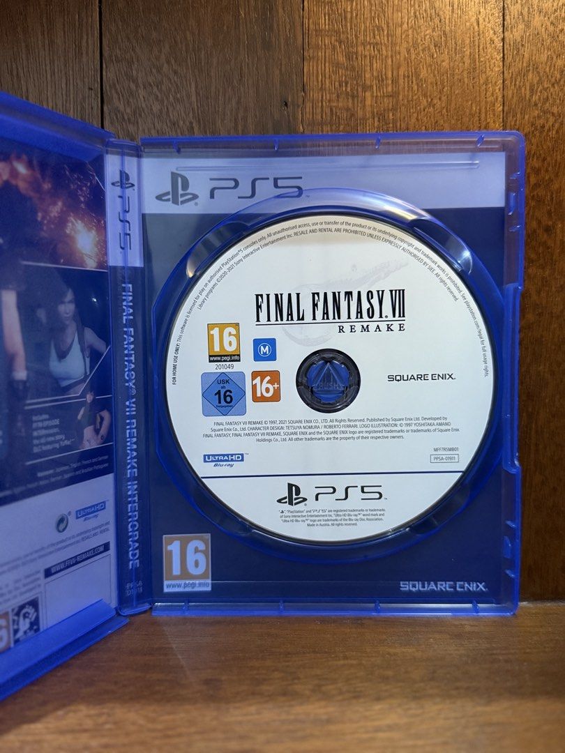 Final Fantasy VII Remake Intergrade (R2) (Category: PlayStation) located in Gapan. Submitted by andiefreude (Listing ID 1447838504, Image 3). Description: Condition: ❕Kindly refer to the pictures. ❕No glaring flaws. Additional details: • Disc has only been inserted once or twice briefly to install the game. • The code for “EPISODE INTERmission” is still valid (as it was never redeemed). MOP: GCash/RCBC Online MOD: LBC only ❗️ ❕Payment must be mad