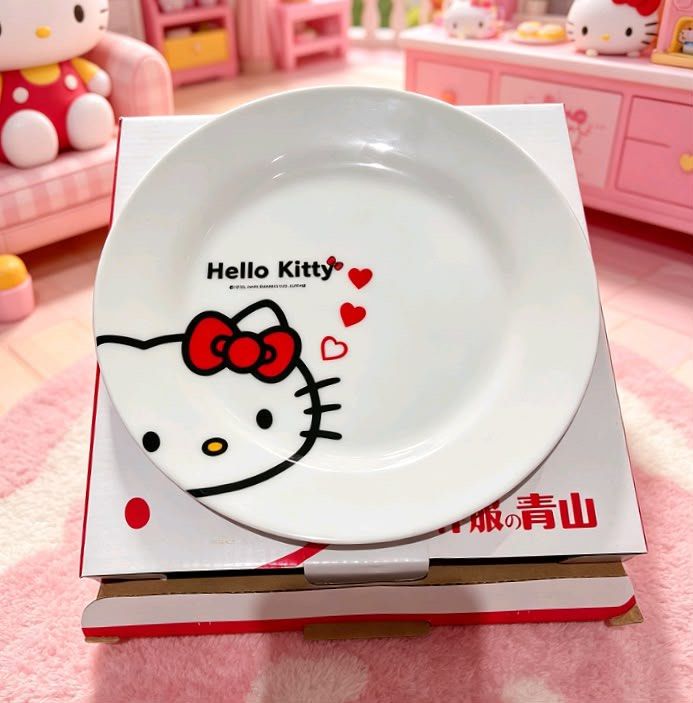 Hello Kitty Ceramic Plates (Set of 3) 🇯🇵 (Category: Dinnerware & Cutlery) located in Talavera. Submitted by kheistar0619 (Listing ID 1447701548, Image 2). Description: ✔️ Original from Japan ✔️ Includes original boxes ✔️ Excellent condition ✔️ Perfect for Hello Kitty collectors or as a gift ✔️ 500 per piece (if separately buy) Price: ₱1,300 (Negotiable) 📍Location: Talavera Nueva Ecija 💬 PM for more details. .