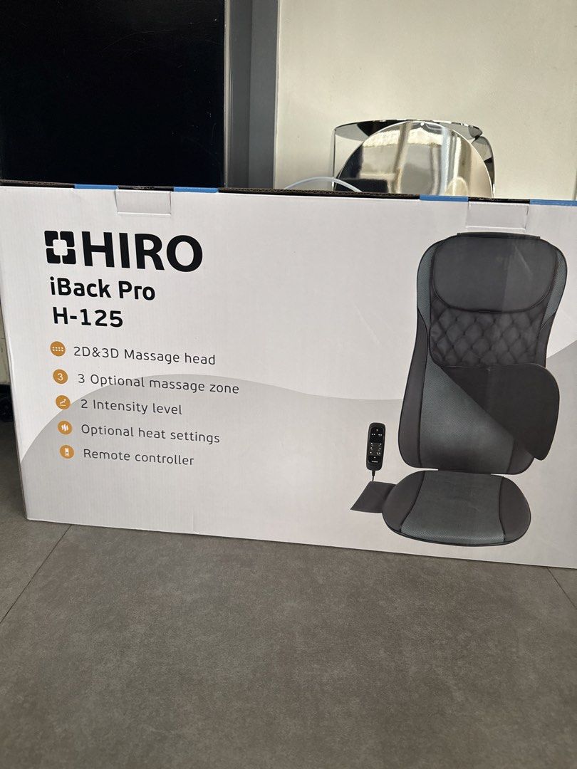 Hiro iBack Pro Massage Device (Category: Massage Devices) located in Quezon City. Submitted by mm0ng (Listing ID 1447729073, Image 1). Description: Brand new never opened SRP 39k PM for more details.