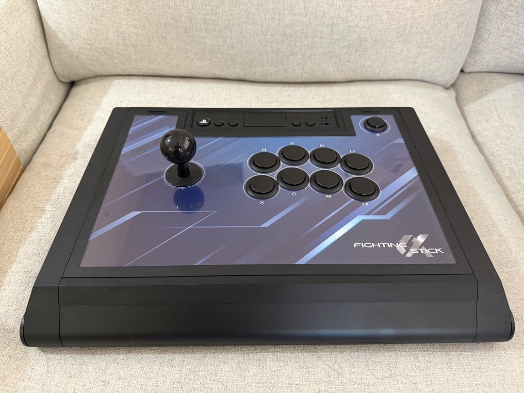 HORI Fighting Stick Alpha for PS5/PS4/PC + Tekken 8 PS5 (Category: PlayStation) located in Paranaque City. Submitted by tenkertangke (Listing ID 1447700014, Image 3). Description: Details: A. HORI Fighting Stick Alpha for PS5/ PS4 and PC - bought from Datablitz for 8,950 PHP. Used less than 5 times (not really for me). Stored properly with original packaging and store receipt (January 2024). B. Tekken 8 PS5 - 1,800 PHP - Ideal for fighting game e
