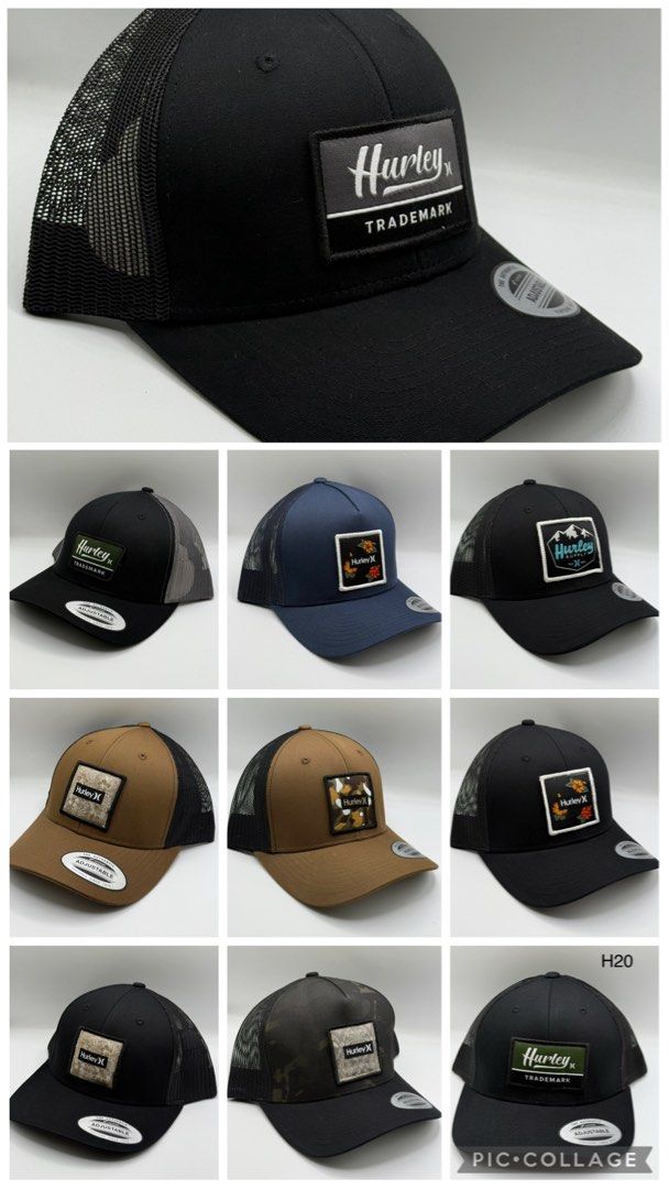 Hurley & Volcom Trucker Caps - More designs available (Category: Caps & Hats) located in Manila. Submitted by useyourcommonsense (Listing ID 1447862080, Image 2). Description: - Authentic Hurley & Volcom trucker hats - Adjustable fit for all sizes - Breathable mesh back design - Variety of designs and colorways available - Ideal for everyday wear and outdoor adventures - Please check photos for specific styles - Feel free to ask any questions!.