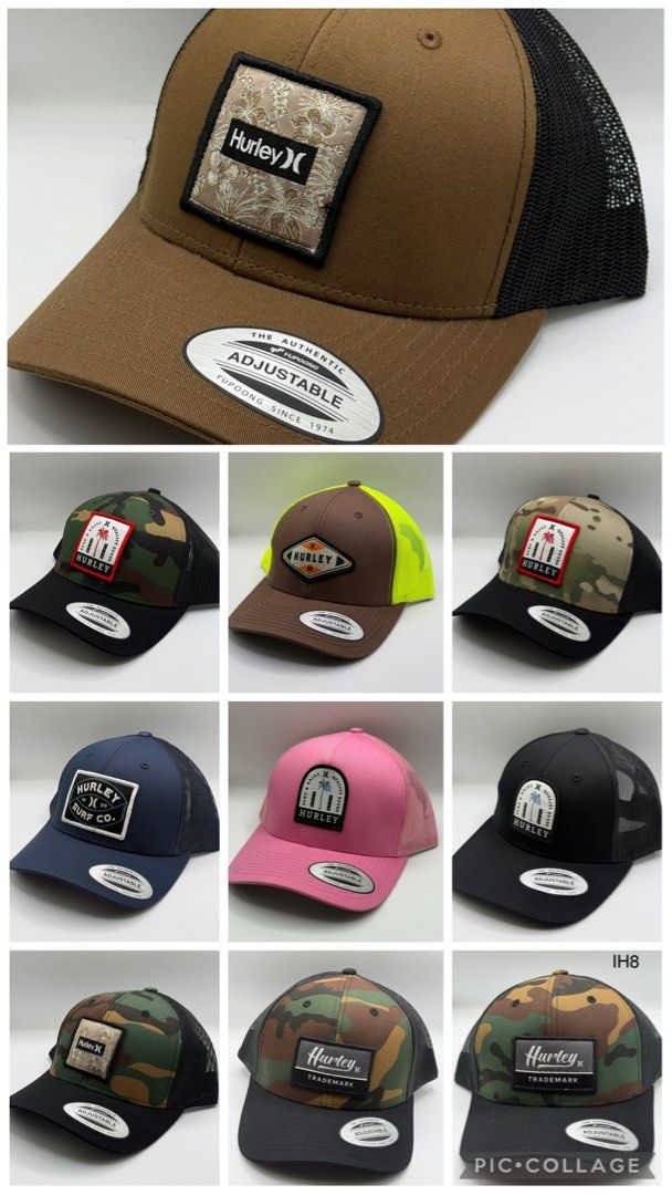 Hurley & Volcom Trucker Caps - More designs available (Category: Caps & Hats) located in Manila. Submitted by useyourcommonsense (Listing ID 1447862080, Image 3). Description: - Authentic Hurley & Volcom trucker hats - Adjustable fit for all sizes - Breathable mesh back design - Variety of designs and colorways available - Ideal for everyday wear and outdoor adventures - Please check photos for specific styles - Feel free to ask any questions!.