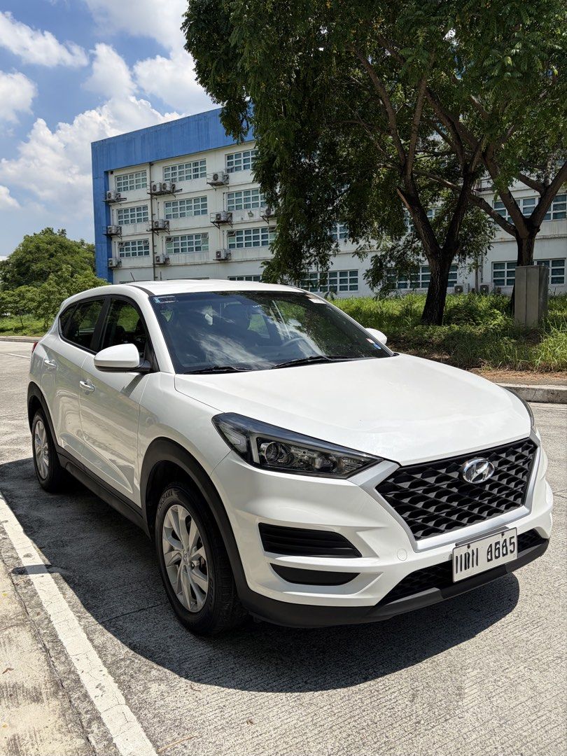 Hyundai Tucson 2.0 CRDi (A) (Category: Used Cars) located in Quezon City. Submitted by fritzjerra04096 (Listing ID 1447780966, Image 2). Description: FOR SALE: 2019 Hyundai Tucson GL 2.0 TurboDiesel AT Pearl White | Well-Maintained | Lowest in the Market ✅ 2019 GL Model ✅ 2.0L CRDi Diesel Engine – Powerful yet fuel efficient ✅ Automatic Transmission ✅ 67,000 KM Mileage ✅ Pearl White ✅ Cold A/C (Up to 8° C) ✅ Clean Interior & Exterior ✅ Smooth Shi