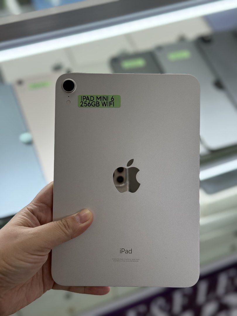 iPad Mini 6 256GB WiFi Only No Issue (Category: iPad) located in Pasig City. Submitted by fairgadgetshop (Listing ID 1447702948, Image 1). Description: Buy • Sell • Trade • Swap Legit Seller w/ Physical Store Mabilis Kausap / Pass sa Scammer RFS: Buy and Sell 😊 Installment via Credit Card, GGives, Gcredit, SPaylater with additional interest We accepting Brandnew or Secondhand iPad Mini 6 256GB WiFi Only No Issue Working Truetone/fingerprint No h