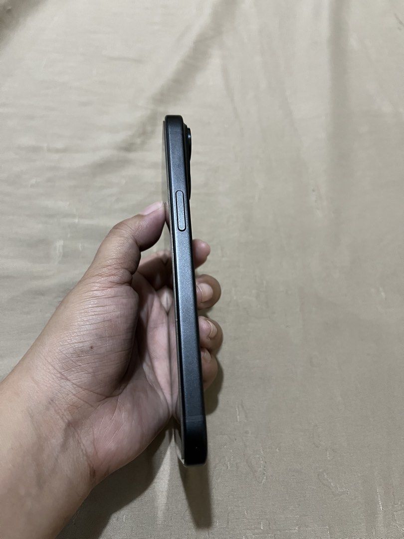 Iphone 15 128gb NTC (Category: iPhone 15 Series) located in Manila. Submitted by MARIELLE (Listing ID 1447830002, Image 3). Description: Iphone 15 128gb FU NTC APPROVED From beyond the box See pics for deets Original Replace from Power Mac Battery Logic Board Truedepth Camera UNIT & CASE ONLY! Smooth no dents and scratches pero sa bandang cam may paint chip sakit ni apple the rest wala na. pick up 📍tondo, manila.