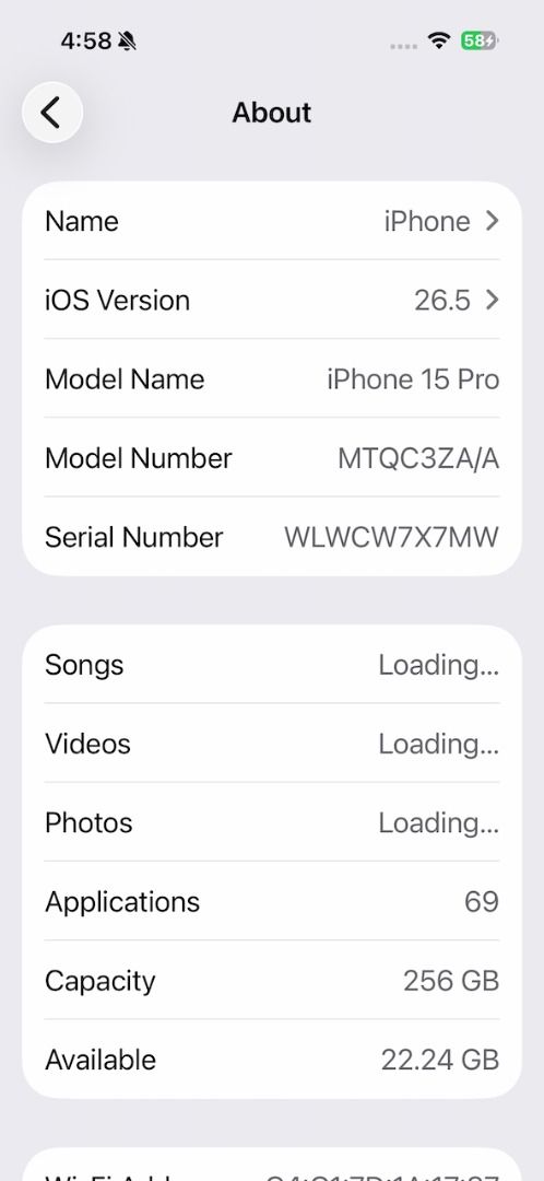 iPhone 15 Pro 256GB Factory Unlocked (Category: iPhone 15 Series) located in Quezon City. Submitted by markruiz (Listing ID 1447780279, Image 3). Description: iPhone 15 Pro 256GB Factory Unlocked in protective case and tempered glass (front screen and back camera) since day one like new, lady owned battery health normal 86% cycle count 951 Rfs : upgrade to iPhone 17.