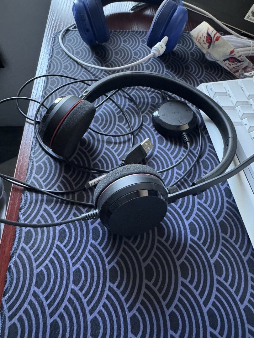 Jabra Evolve 20 (Category: Headphones & Headsets) located in Pozorrubio. Submitted by cebaren (Listing ID 1447757196, Image 1). Description: I have 2 pieces, with packaging.
