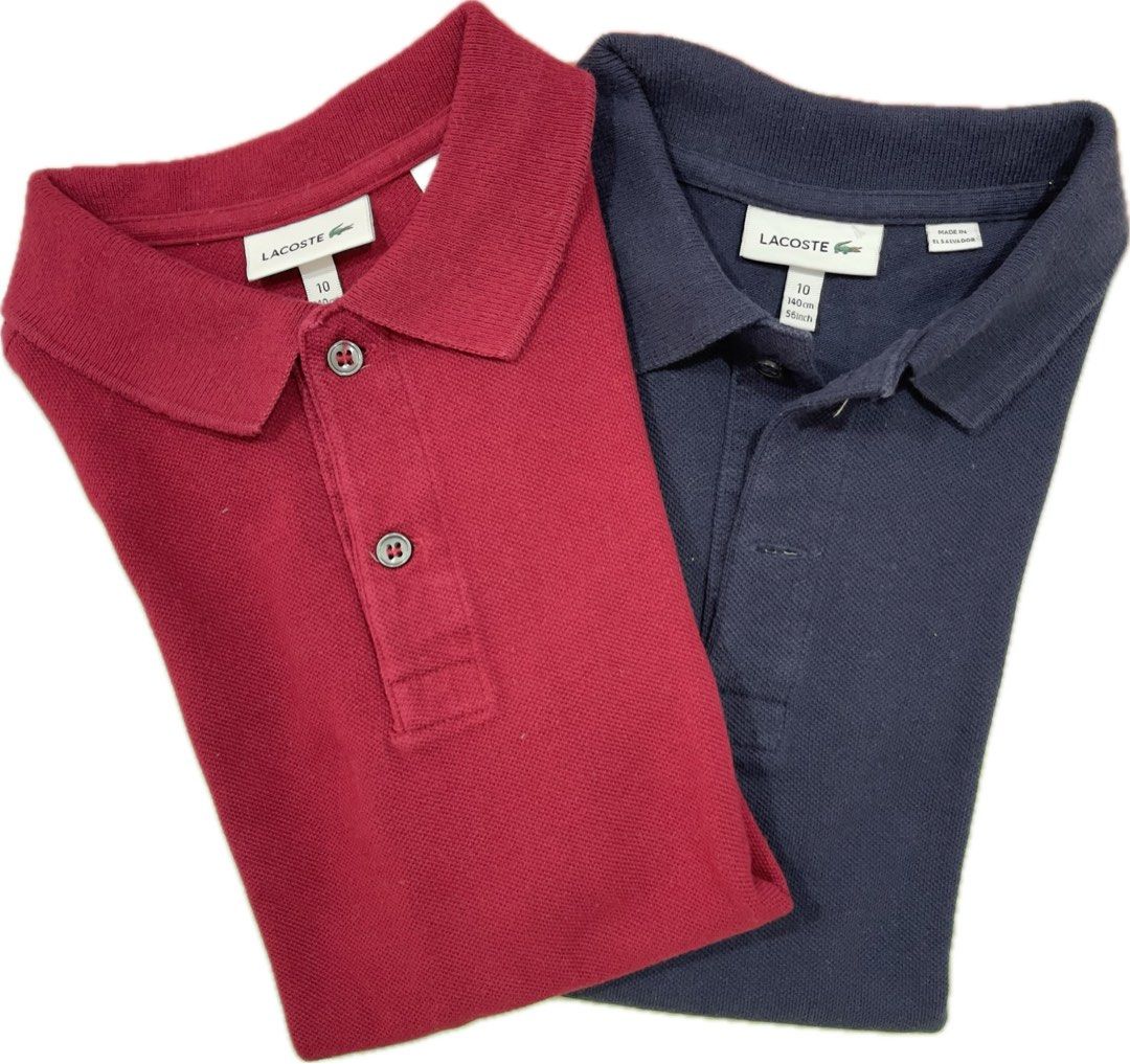 Lacoste Kids Polo-shirt (Category: Babies & Kids Fashion) located in Angeles City. Submitted by ck_thrifter (Listing ID 1447758388, Image 1). Description: Lacoste Polo-shirt Size 10 From US - Msg for photos/inquiries -Please manage your expectations since items are preloved and has been in storage for too long..