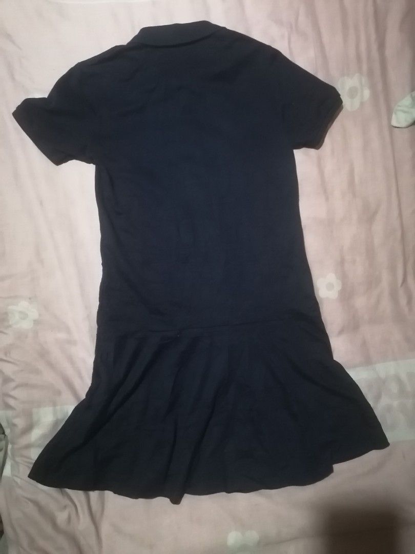 LACOSTE POLO DRESS size 34 (Category: Dresses) located in San Carlos City. Submitted by apyogone (Listing ID 1446861228, Image 2). Description: LACOSTE DRESS NAVY BLUE SIZE 34 AS NEW CONDITION COLOR RATE 9.9 NO ISSUE.
