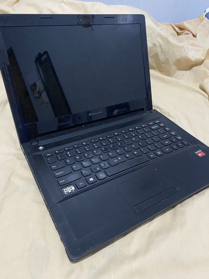 Lenovo G40-45 AMD A6 (Defective) (Category: Laptops & Notebooks) located in Plaridel. Submitted by sunflow92 (Listing ID 1447729330, Image 1). Description: - Lenovo laptop with AMD A6 processor. - Sold as is. Please review all images for detailed condition. - Good Board - For projects, repair and upgrade No HDD No Battery No RAM AS IS.