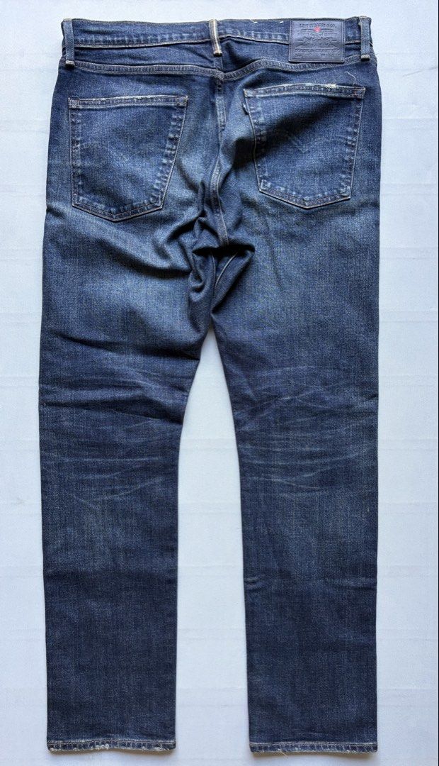 LEVIS BIG E 511 JAPAN Selvedge Slim Denim Pants (Category: Jeans) located in Baguio. Submitted by viibodegaaa (Listing ID 1447864604, Image 3). Description: LEVIS BIG E 511 JAPAN Selvedge Slim Denim Pants Size:36 Waist: 18’ Rise: 12’ Thigh: 12’ Inseam: 32’ Length: 42’ Leg opening: 7.5’ Price: 3880 .
