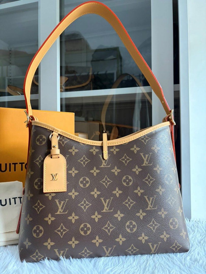 Louis Vuitton CarryAll PM (Category: Luxury Bags & Wallets) located in Quezon City. Submitted by yukisassu (Listing ID 1447718254, Image 2). Description: - Louis Vuitton CaryAll PM - Iconic monogram canvas - Includes original pouch, dust bag, and box - Features genuine leather trim - Elegant gold hardware - Versatile for everyday use or special events - Micro -Chipped - Sourced from Japan,NGA.