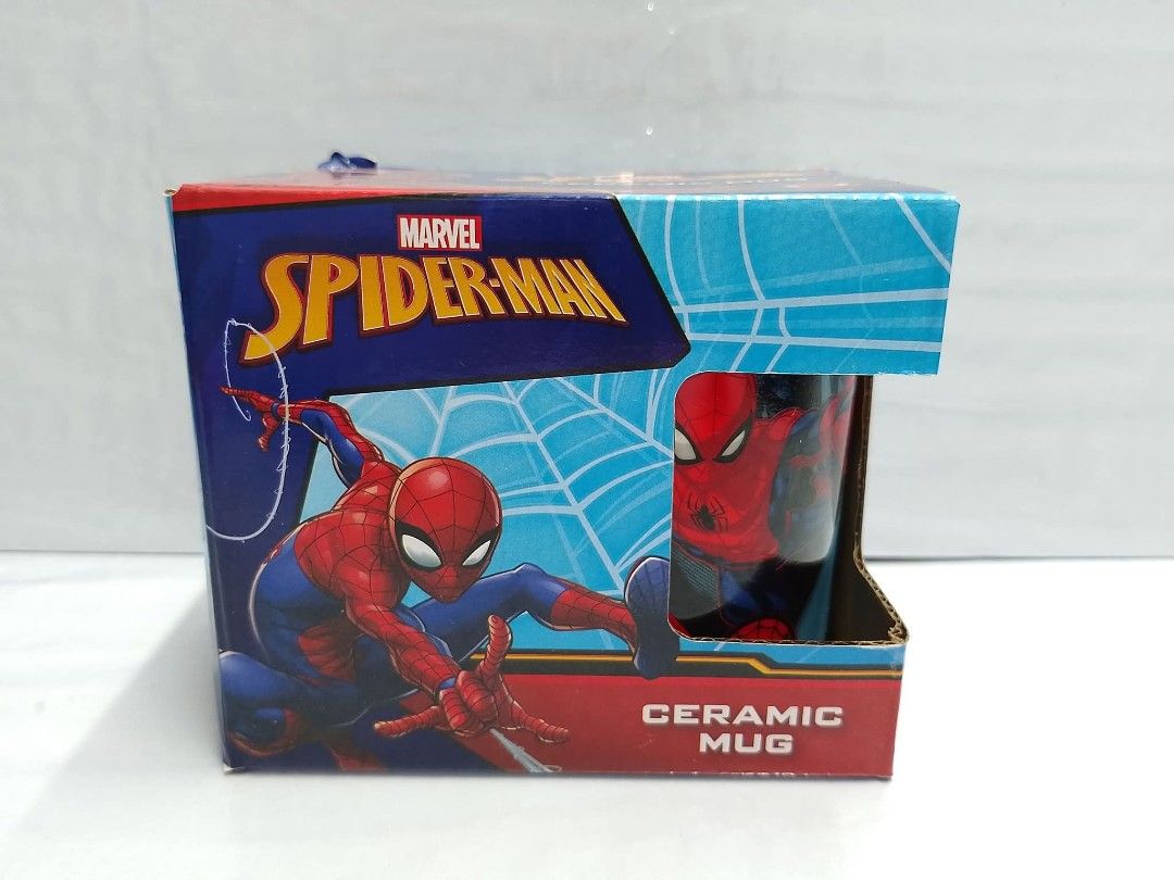 Marvel Spider-Man Ceramic Mug (Category: Coffee & Tea Tableware) located in Binan City. Submitted by kristineonlinestore (Listing ID 1447804079, Image 1). Description: - Awesome Spider-Man ceramic mug - Features Spidey in action pose - Ideal gift for any Marvel fan - Dishwasher safe for easy cleaning - Comes in its original box Guaranteed Authentic 🇨🇦 Brand New in poor packaging condition Not recommended for Mint Collectors Payment via gcash or