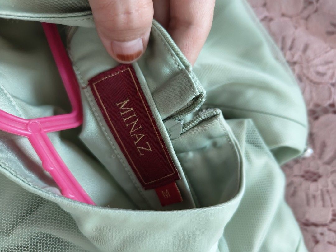 Minaz kids (Category: Babies & Kids Fashion) located in Tuaran. Submitted by sanmaa (Listing ID 1447746275, Image 2). Description: Minaz kids colour mint green size M .