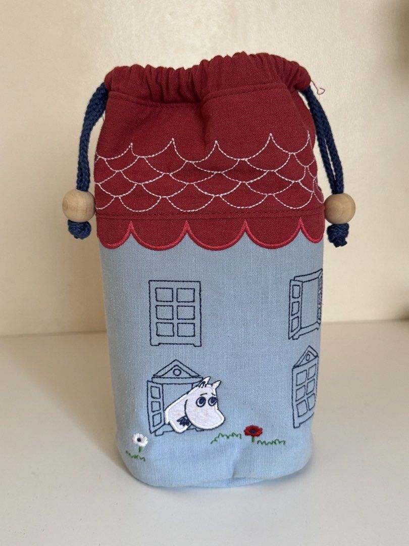 Moomin Drawstring Pouch (Category: Purses & Pouches) located in Caloocan City. Submitted by pinksnu (Listing ID 1447698523, Image 3). Description: Moomin Drawstring Pouch • P400 • in good condition • bought in hk 📍 Metro Manila MOP: GCash MOD: SDD/GGX/JNT.