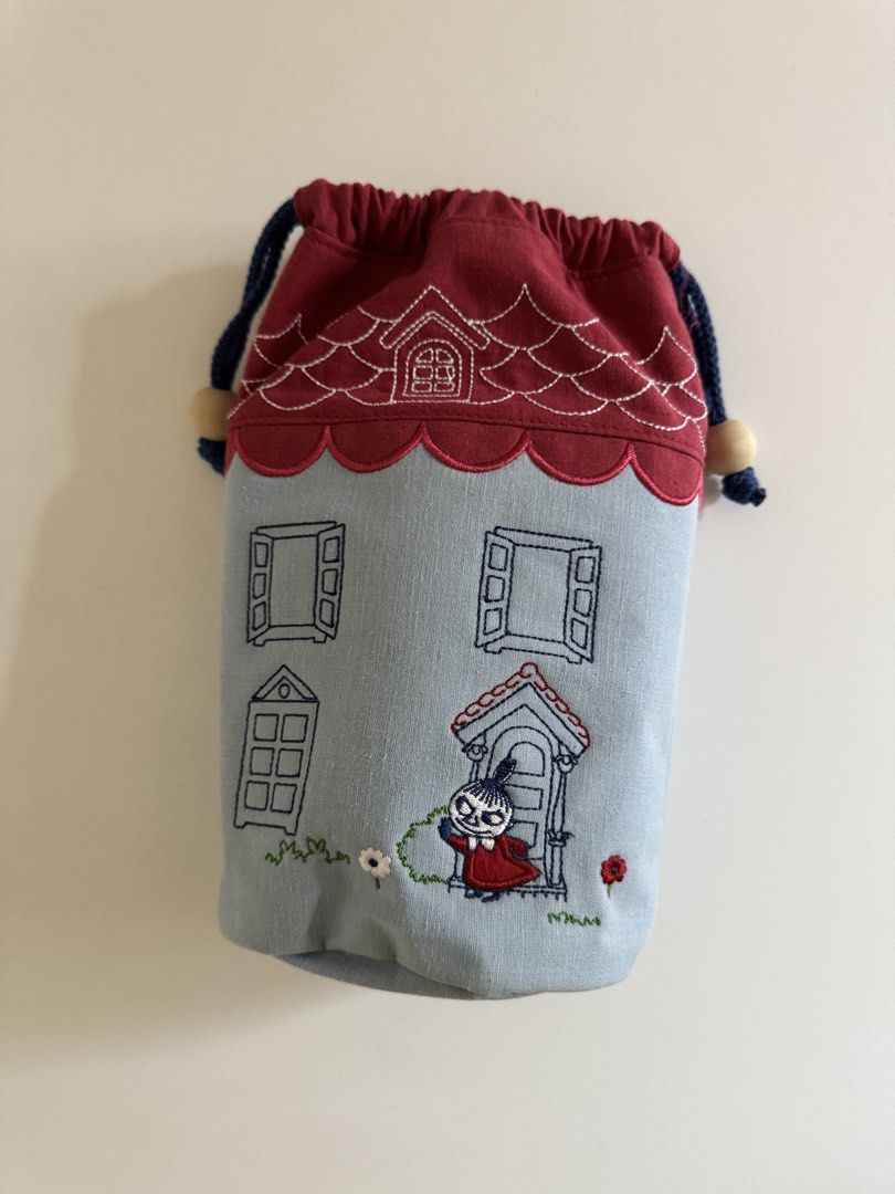 Moomin Drawstring Pouch (Category: Purses & Pouches) located in Caloocan City. Submitted by pinksnu (Listing ID 1447698523, Image 2). Description: Moomin Drawstring Pouch • P400 • in good condition • bought in hk 📍 Metro Manila MOP: GCash MOD: SDD/GGX/JNT.