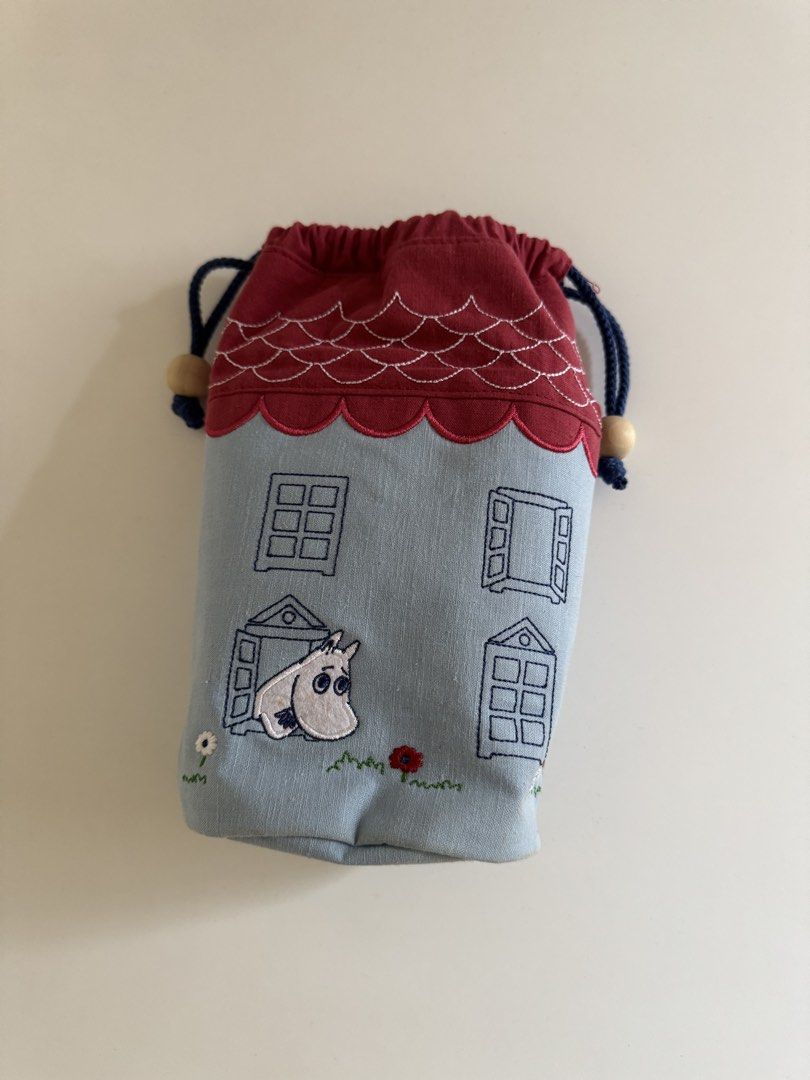 Moomin Drawstring Pouch (Category: Purses & Pouches) located in Caloocan City. Submitted by pinksnu (Listing ID 1447698523, Image 1). Description: Moomin Drawstring Pouch • P400 • in good condition • bought in hk 📍 Metro Manila MOP: GCash MOD: SDD/GGX/JNT.