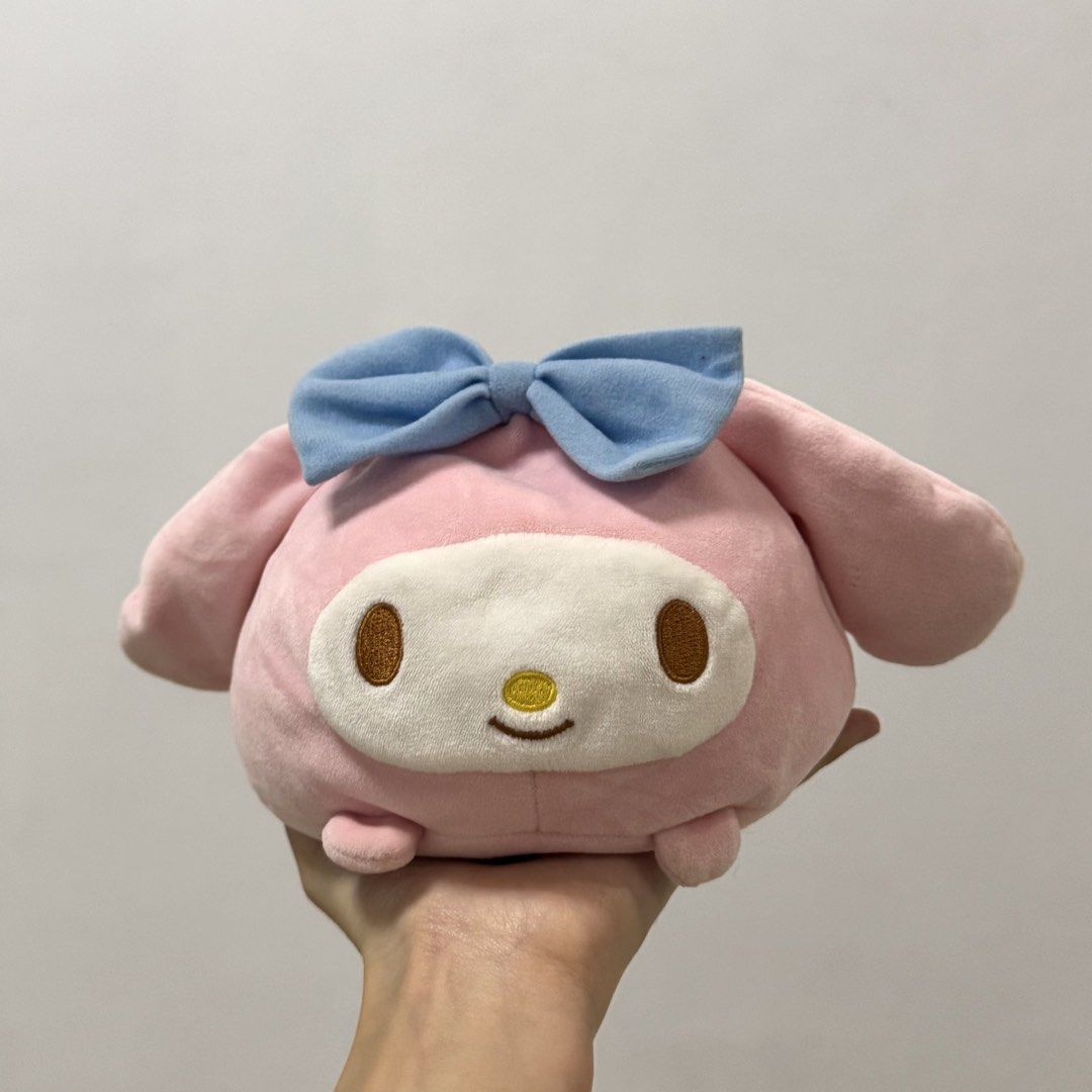 my melody mallow plush (Category: Plushies & Soft Toys) located in Binan City. Submitted by marumarumart (Listing ID 1447841319, Image 1). Description: condition is 7/10 (not so stuffed).