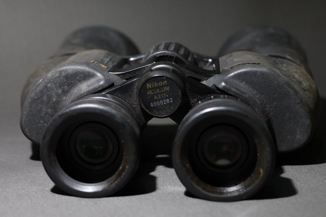 Nikon Aculon A211 Binoculars with Case (Category: Hiking & Camping) located in Manila. Submitted by edrixnuxcruz (Listing ID 1447769544, Image 2). Description: !!For Sale!! Nikon Aculon A211 (7x50) •Original •Nakatambak lang •Working very very good ‼️Selling it for only: ₱5,000‼️ •cons: kita naman na sa pic, matagal na kasing di nagagamit, only used it ti spot airplanes, animals, and boats a couple of times. mostly naka tago lang. for reference: 