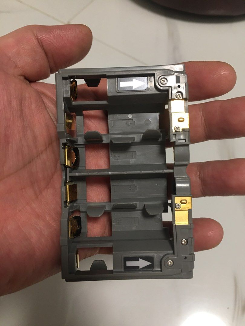 Nikon MS-D200 Battery Holder for D200 Camera (Category: Batteries & Chargers) located in Pasay City. Submitted by gilbertso62551 (Listing ID 1447813950, Image 1). Description: - Genuine Nikon MS-D200 battery holder - Compatible with Nikon D200 camera - Gold contacts are clean - Minor scuffs from storage, please check photos for exact condition - Japan Surplus sourced - As is,where is.