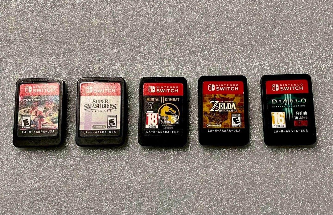 Nintendo Switch Games (Category: Nintendo) located in Manila. Submitted by jeszamariee (Listing ID 1447736504, Image 3). Description: 🎮 𝗡𝗶𝗻𝘁𝗲𝗻𝗱𝗼 𝗦𝘄𝗶𝘁𝗰𝗵 𝗚𝗮𝗺𝗲𝘀 𝗙𝗼𝗿 𝗦𝗮𝗹𝗲 🎮 The Legend of Zelda: Link’s Awakening with Collector Steel Case – SOLD The Legend of Zelda: Breath of the Wild – ₱1,600 The Legend of Zelda: Tears of the Kingdom – ₱1,700 Pokémon Legends: Z-A – ₱1,900 Pokémon Legends: Arceus – SOLD Pokémon Sword – SOLD 