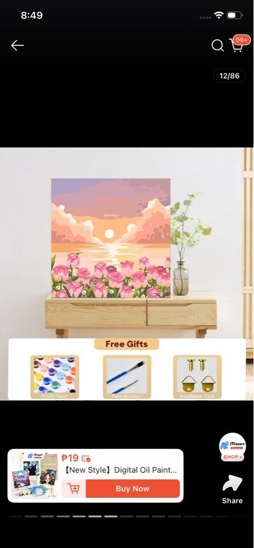 Paint by Numbers (Category: Art & Prints) located in Manila. Submitted by olxph_313523050 (Listing ID 1447714447, Image 1). Description: .