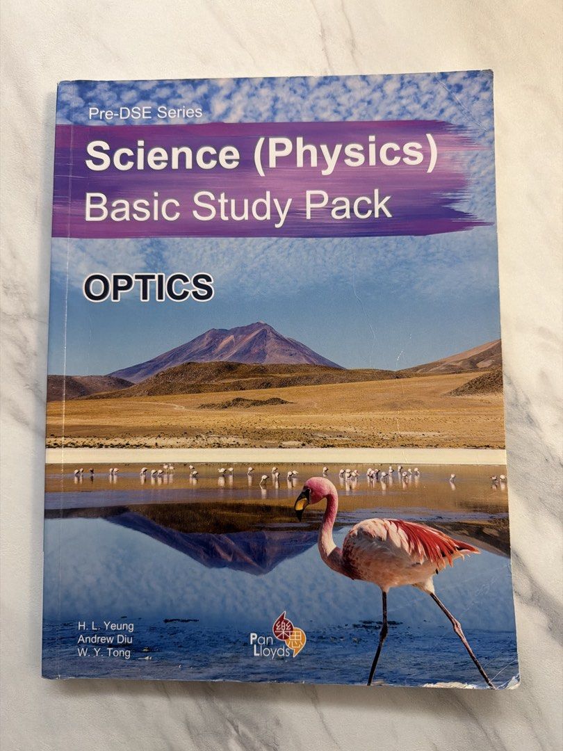 Pre-DSE Series -Science(Physics) Basic Study Pack （分類：教科書）位於 Hong Kong。 由 japan2020 提交（商品編號 1447829516，圖片 1）。簡介： 呢本係Pre-DSE系列嘅Science (Physics) Basic Study Pack，專講Optics。內容基於最新課程要求，有齊筆記、例題同埋練習。仲有Flipped Classroom同STEM Projects添，幫你學好物理。。