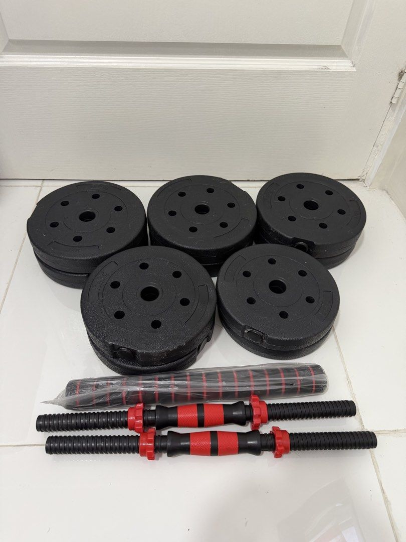 Plastic 30kgs Weights‼️ (Category: Weights & Dumbbells) located in Las Pinas. Submitted by techietechtrove (Listing ID 1447804198, Image 1). Description: Plastic 30kgs Weights‼️.